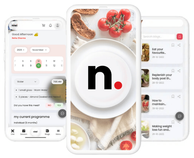 Niwi AI App on Phones